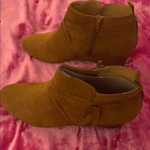 Brand new suede chocolate brown dolce vita booties